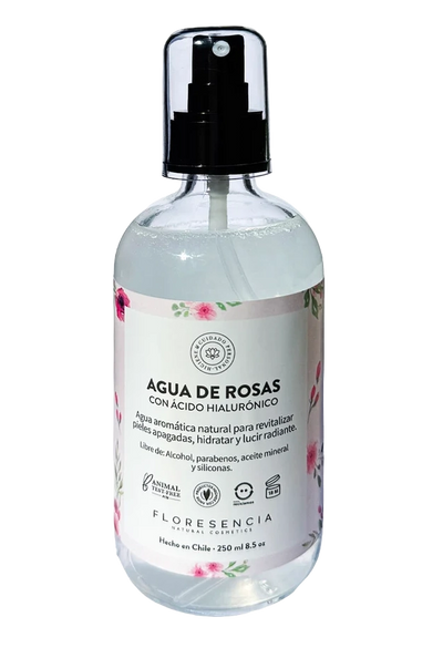 Agua de Rosas con Ácido Hialurónico 250ml