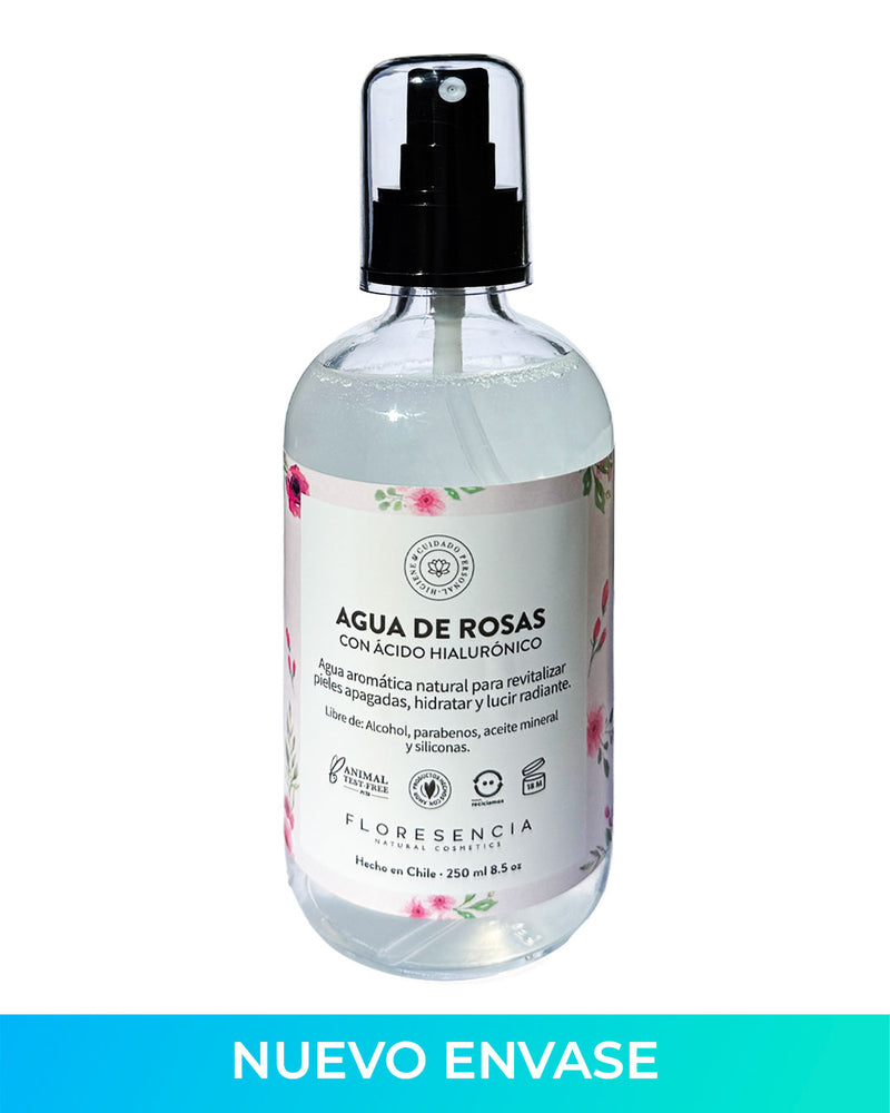 Agua de Rosas con Ácido Hialurónico 250ml