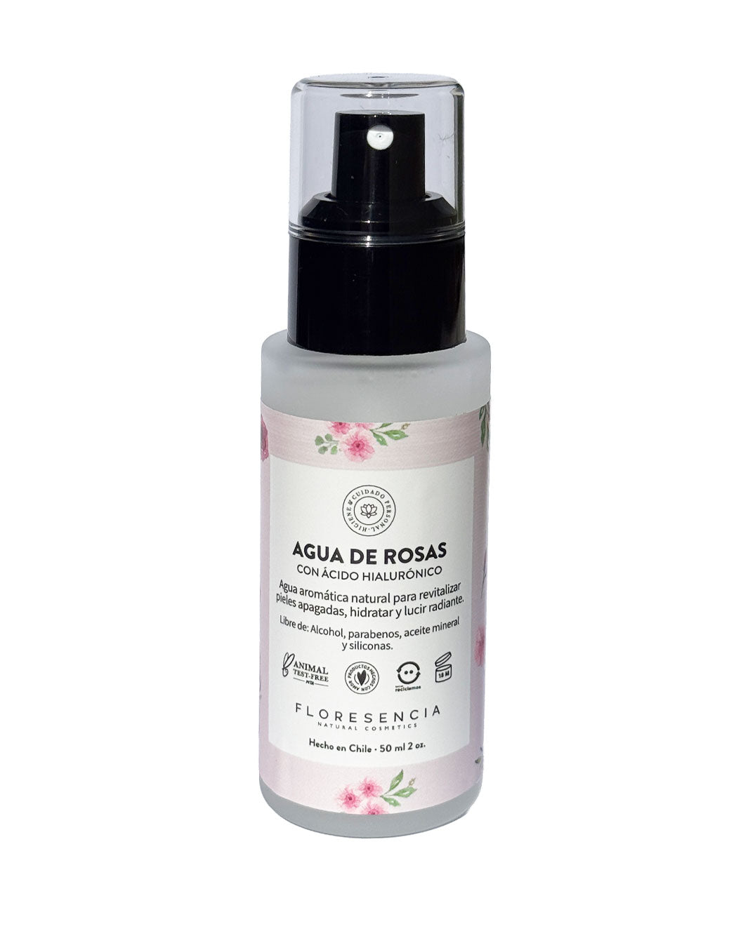 Agua de Rosas con Ácido Hialurónico 50ml