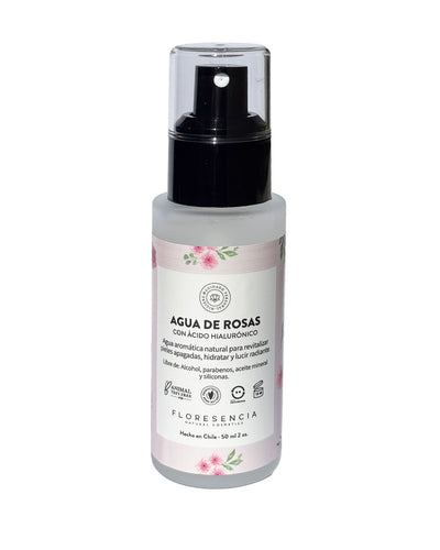 Agua de Rosas con Ácido Hialurónico 50ml