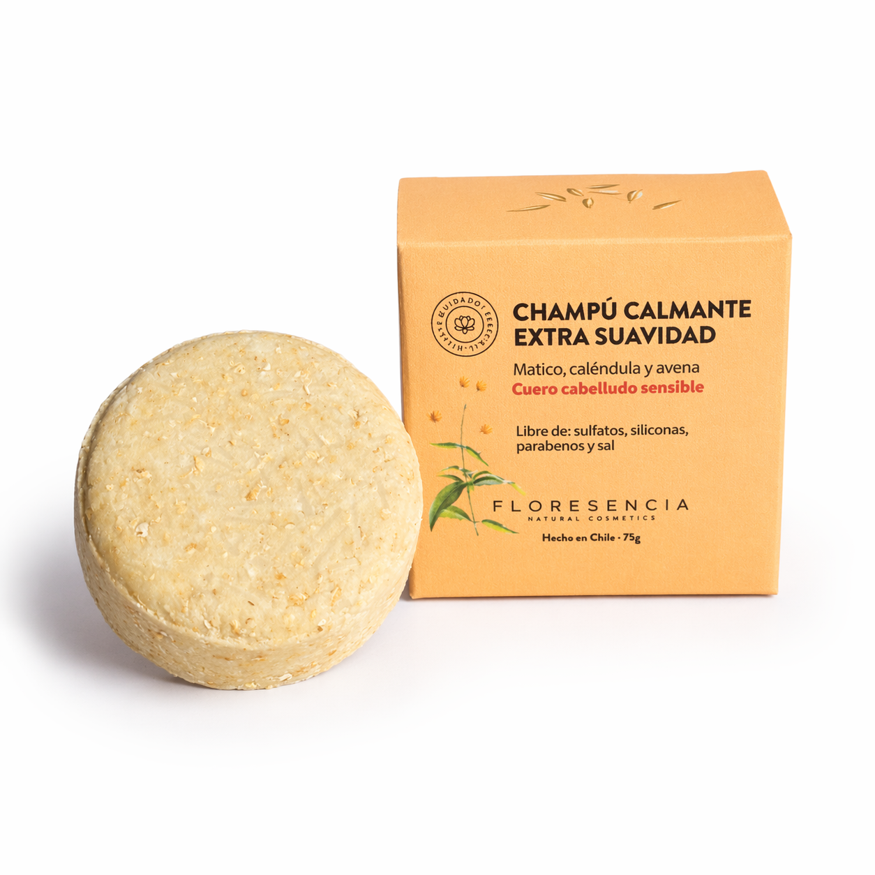 Champú Sólido Calmante Extra Suavidad 75g