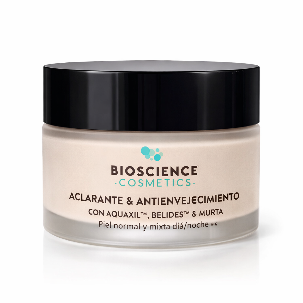 Crema Facial Bioscience Aclarante & Antienvejecimiento 60g