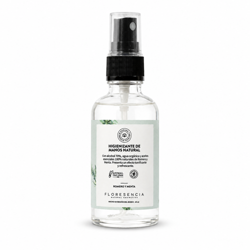 Higienizante de manos natural Romero y Menta 50ml