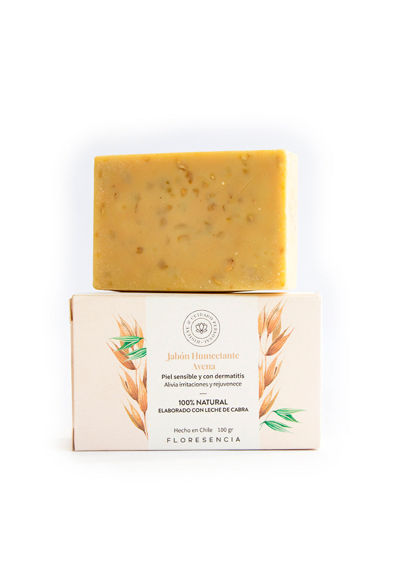 Jabón humectante avena