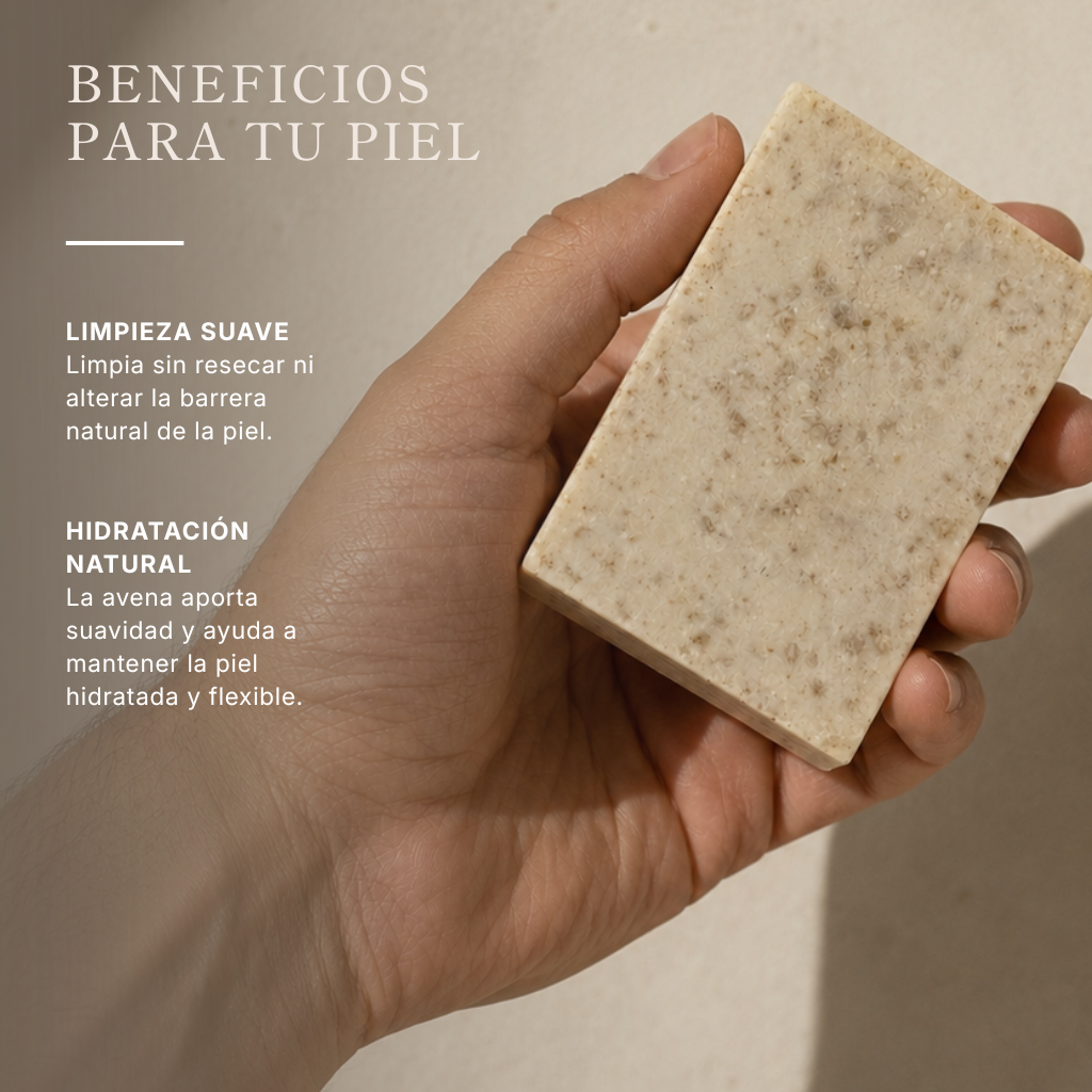 Jabón Humectante de Avena 100g