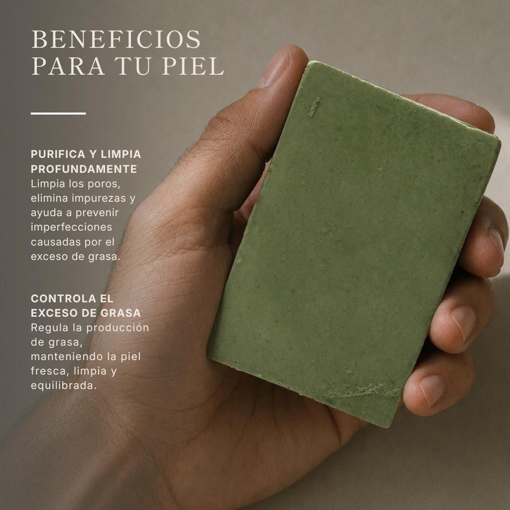 Jabón Purificante Romero & Árbol de Té 100g