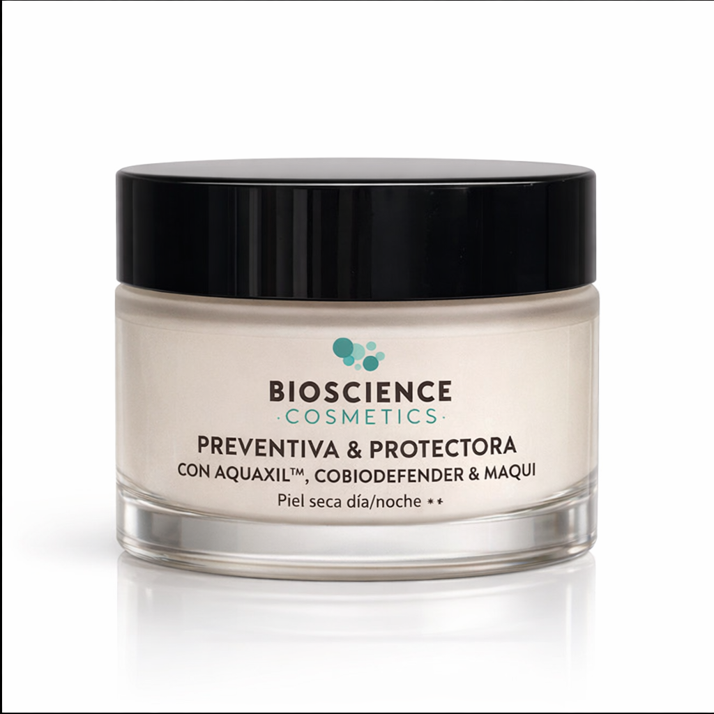 Crema facial con maqui antioxidante, hidratación y protección de la piel