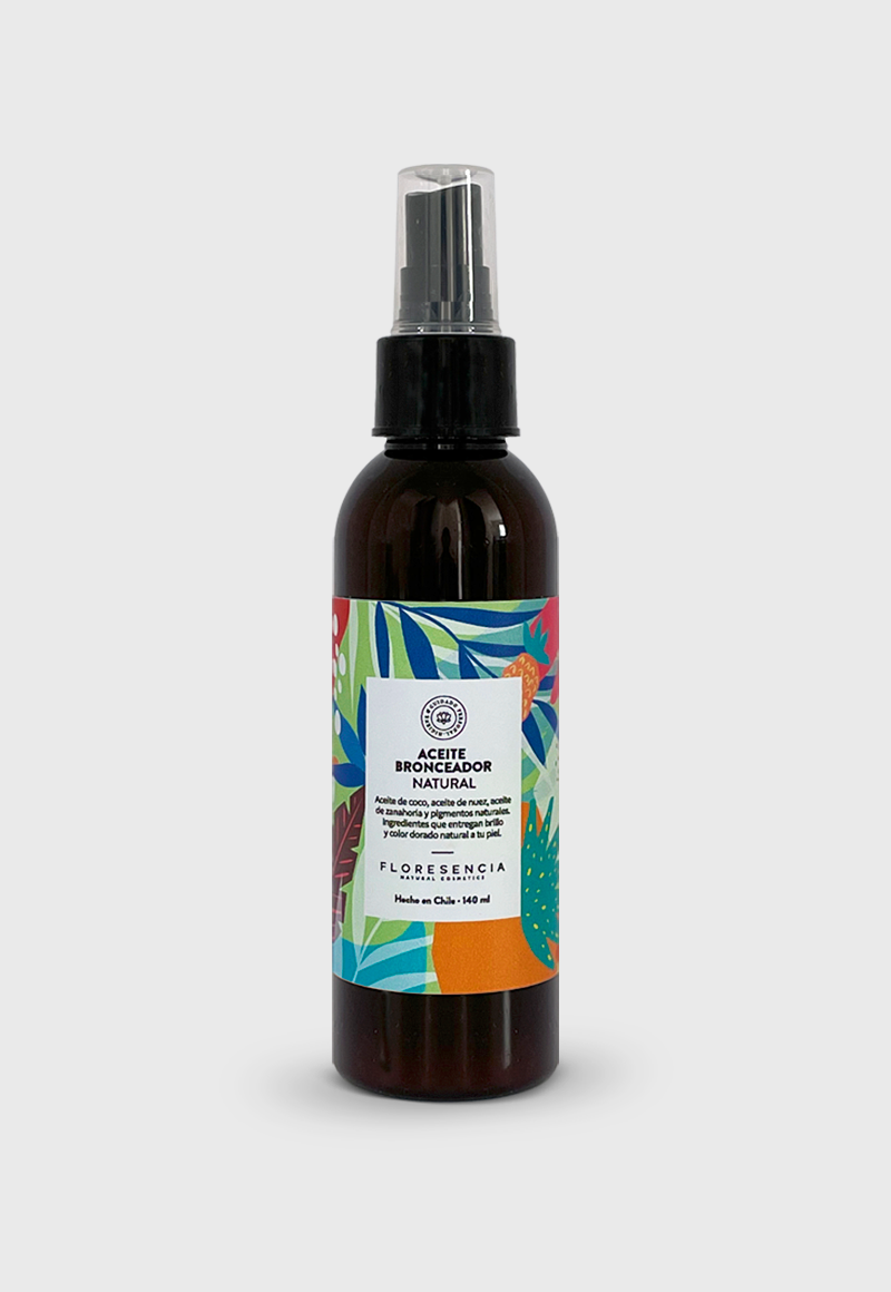 Aceite bronceador natural