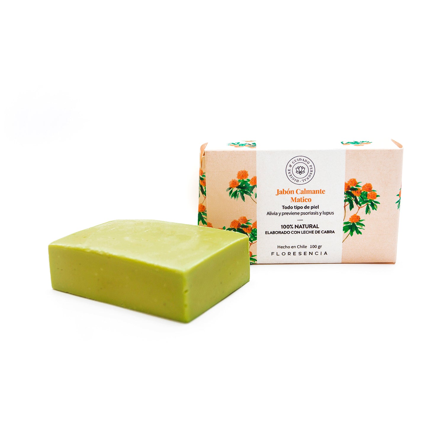 Jabón calmante matico