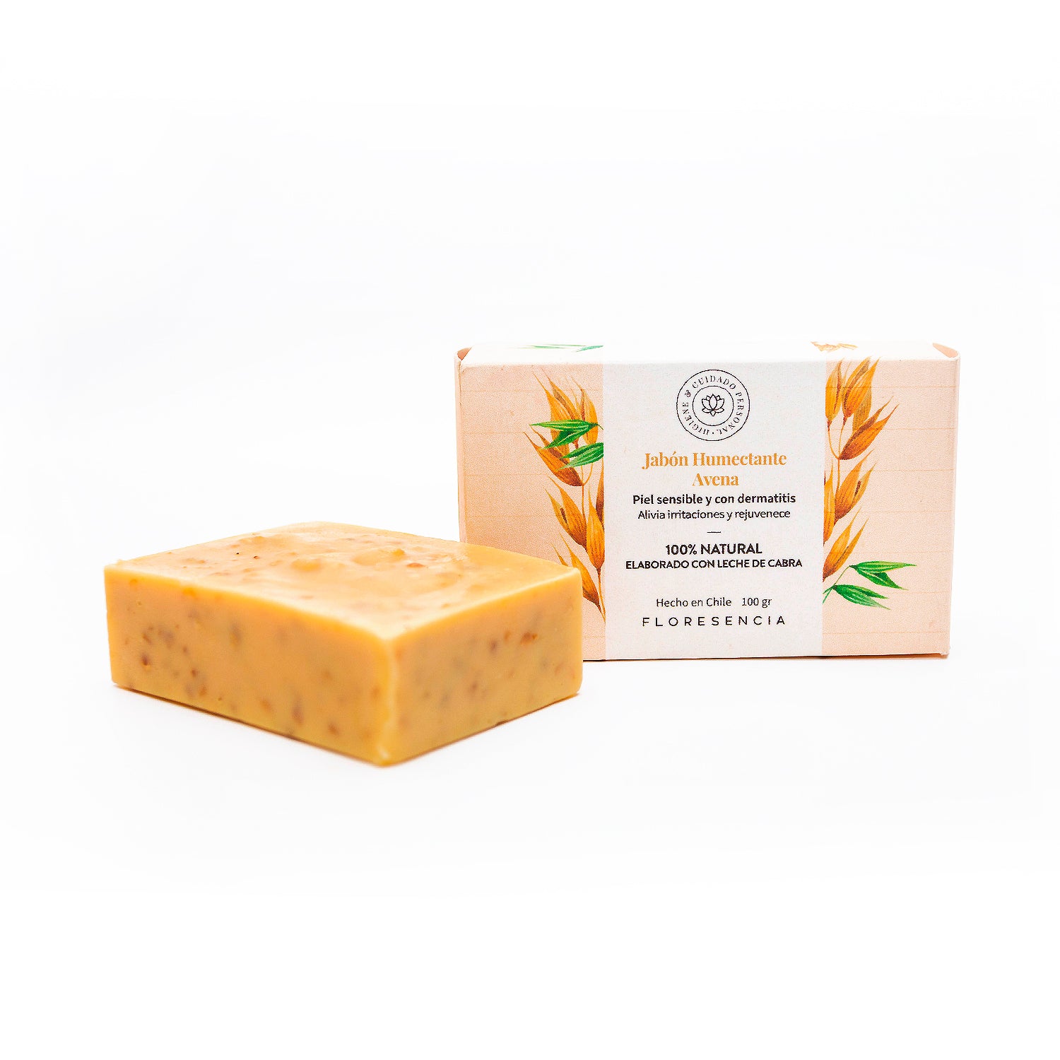 Jabón humectante avena