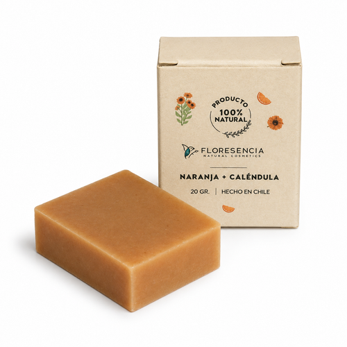 Jabón Revitalizante Naranja & Caléndula 20g