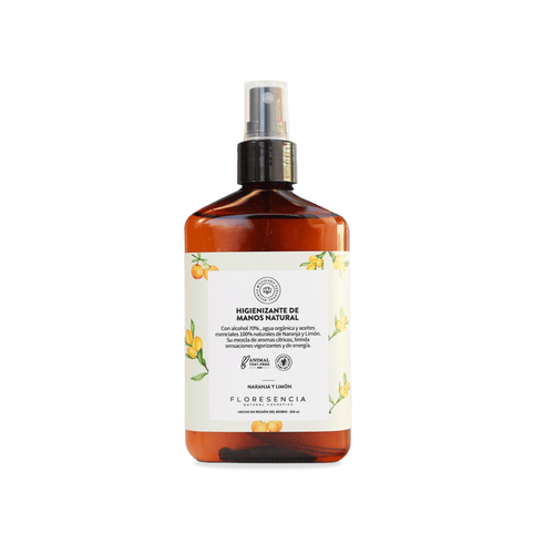 Higienizante de manos natural naranja y limón 250 ml